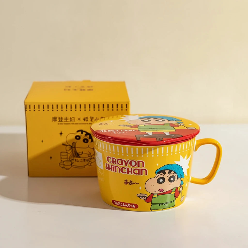 Japanese Anime Instant Noodle Bowl With Lid - Mugs from Dear Cece - Just £29.99! Shop now at Dear Cece