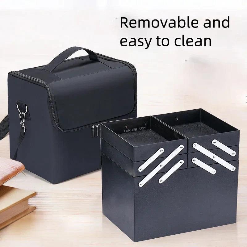 Travel Make Up Vanity Case Cosmetic Bag - cosmetic bags from Dear Cece - Just £34.99! Shop now at Dear Cece