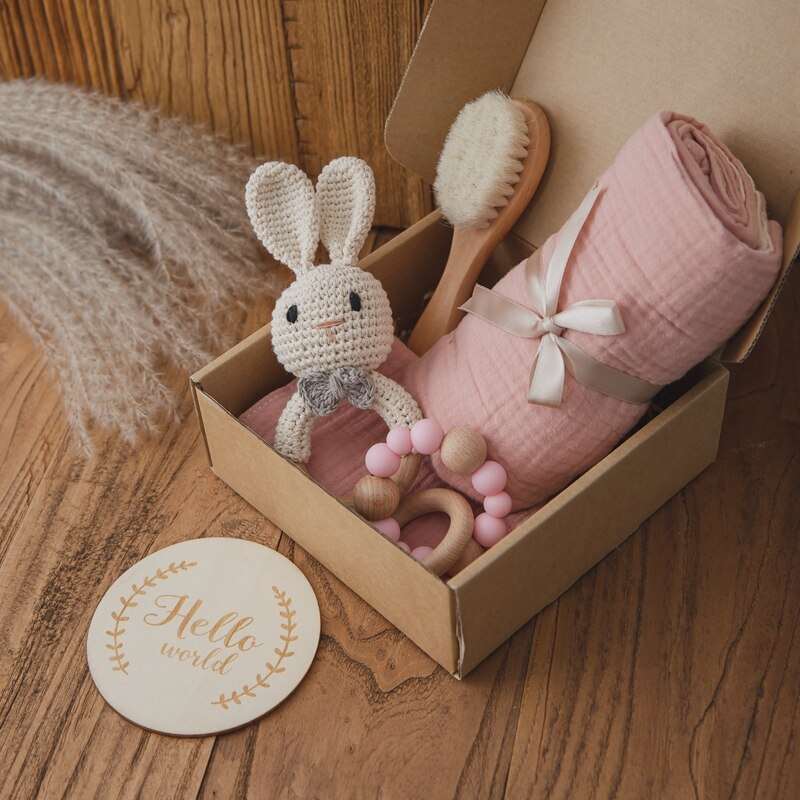Hello Baby Essentials New Baby Gift Set - Baby Gift Set from Dear Cece - Just £24.99! Shop now at Dear Cece