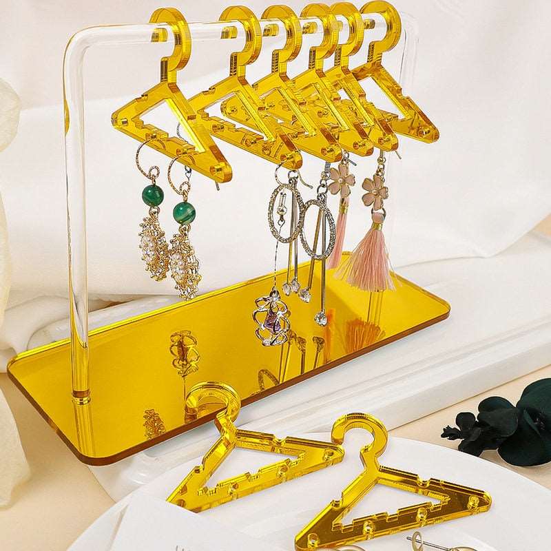 Acrylic Jewellery Display Coat Hanger Rack - Storage Solutions from Dear Cece - Just £8! Shop now at Dear Cece