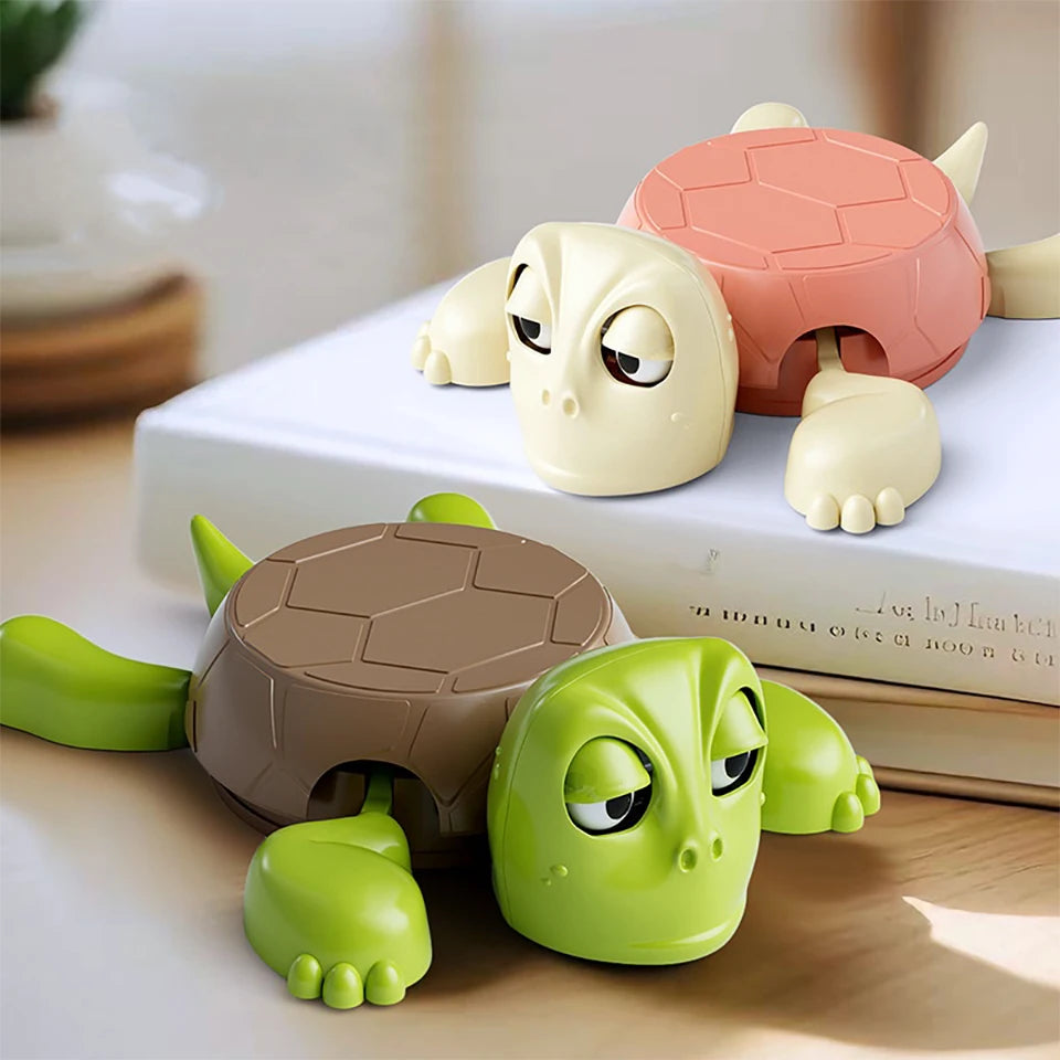 Funny Surprised Turtle 3D Coaster