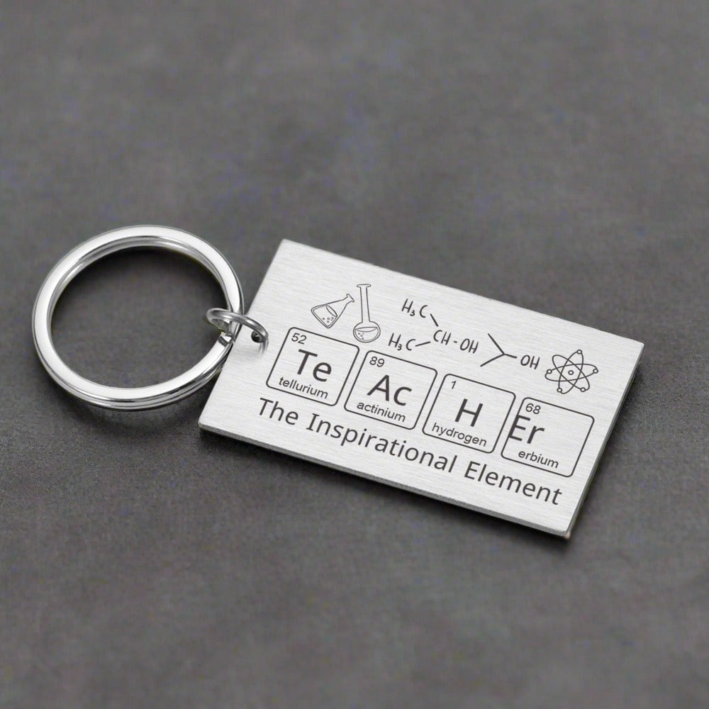 The Inspirational Element Teacher Keychain - Teacher from Dear Cece - Just £6.99! Shop now at Dear Cece