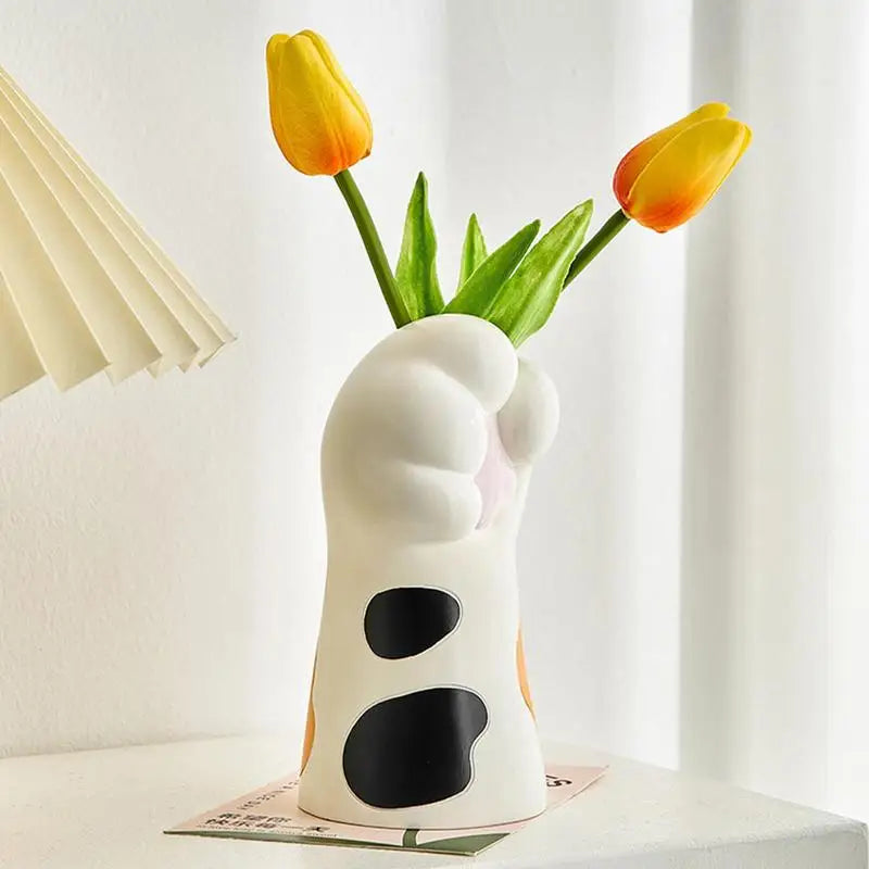 Cartoon Cat Paw Vase - Vase from Dear Cece - Just £19.99! Shop now at Dear Cece
