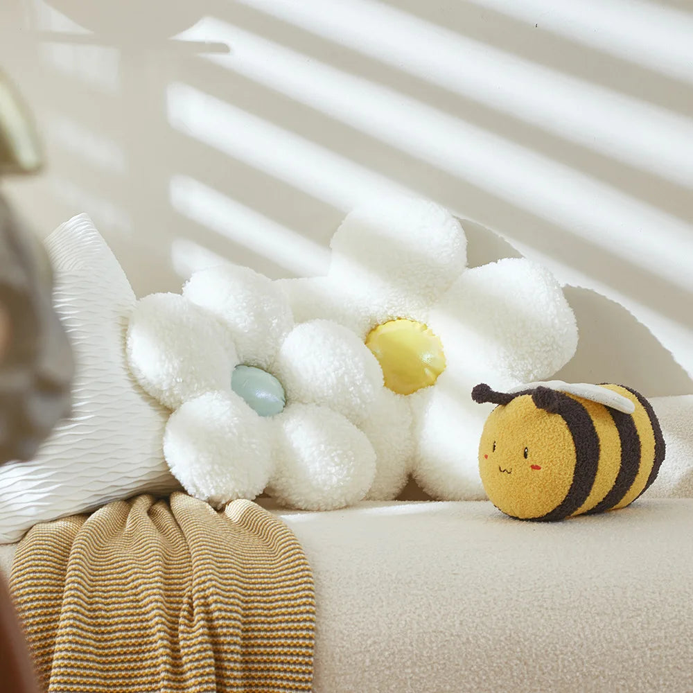 Soft Little Fluffy Bee Plush Toy
