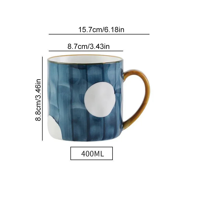 Handcrafted Japanese Ceramic Mug With Spoon & Lid - Mugs from Dear Cece - Just £18.99! Shop now at Dear Cece