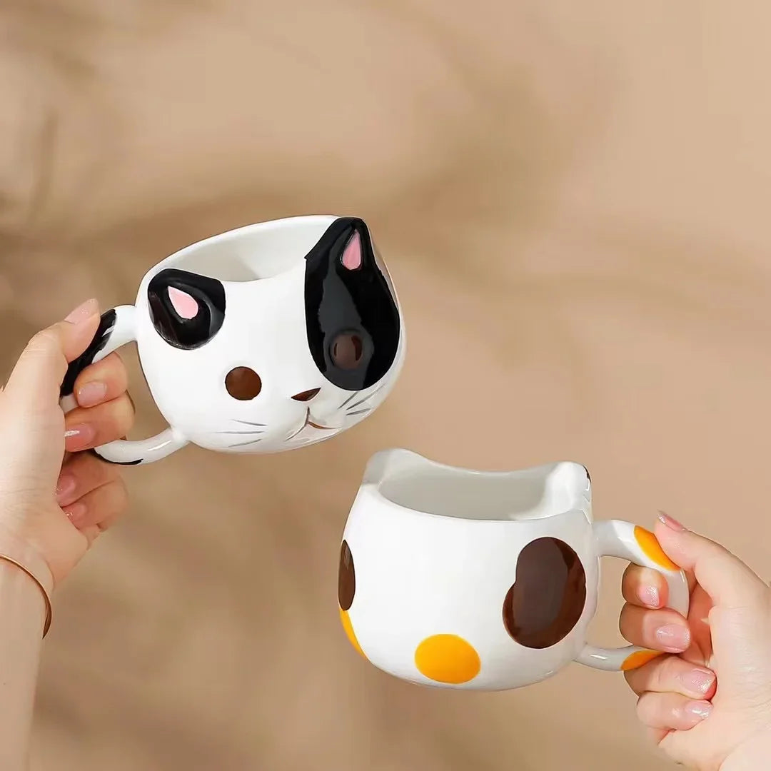 Cat Shaped Ceramic Mug - Mugs from Dear Cece - Just £19.99! Shop now at Dear Cece