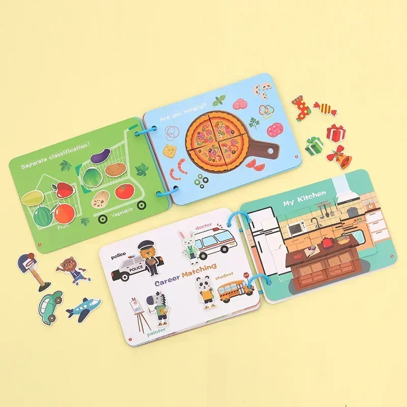 Travel Quiet Book for Toddlers - Learning Educational Book - books from Dear Cece - Just £8.99! Shop now at Dear Cece