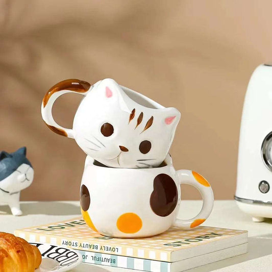 Cat Shaped Ceramic Mug - Mugs from Dear Cece - Just £19.99! Shop now at Dear Cece