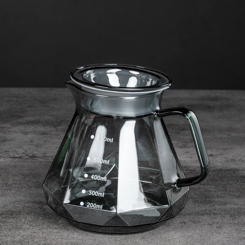 High Borosilicate Glass Diamond Shaped Carafe - Carafe from Dear Cece - Just £19.99! Shop now at Dear Cece