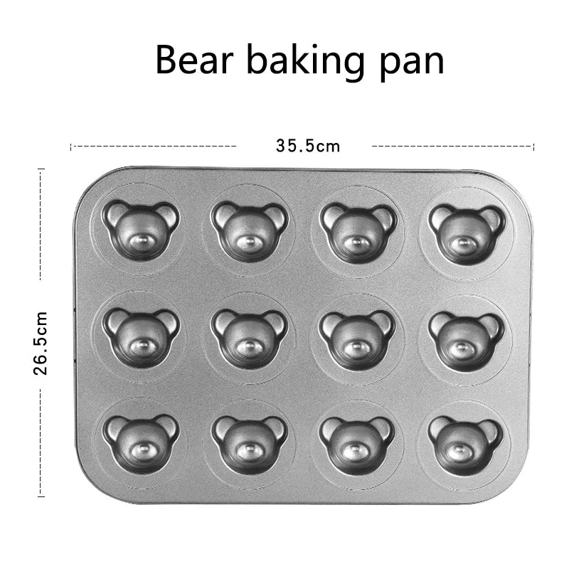 Non-Stick Madeleine Scallop Mold - Chef Quality - kitchen Accessories from Dear Cece - Just £19.99! Shop now at Dear Cece