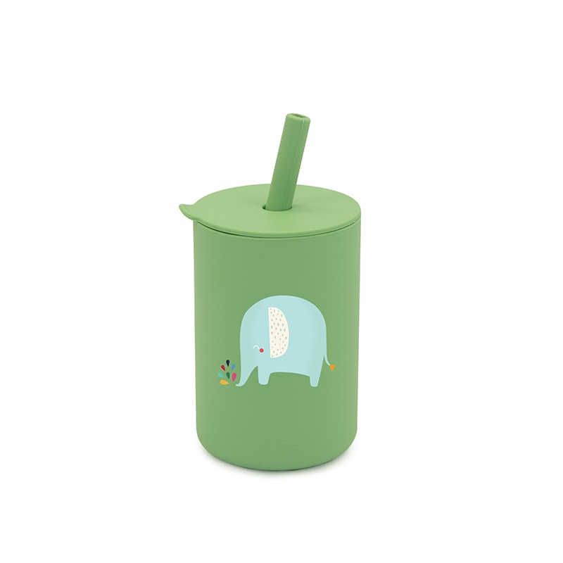 BPA Free Baby Silicone Leak-Proof Cup with Lid - Weaning from Dear Cece - Just £12.99! Shop now at Dear Cece