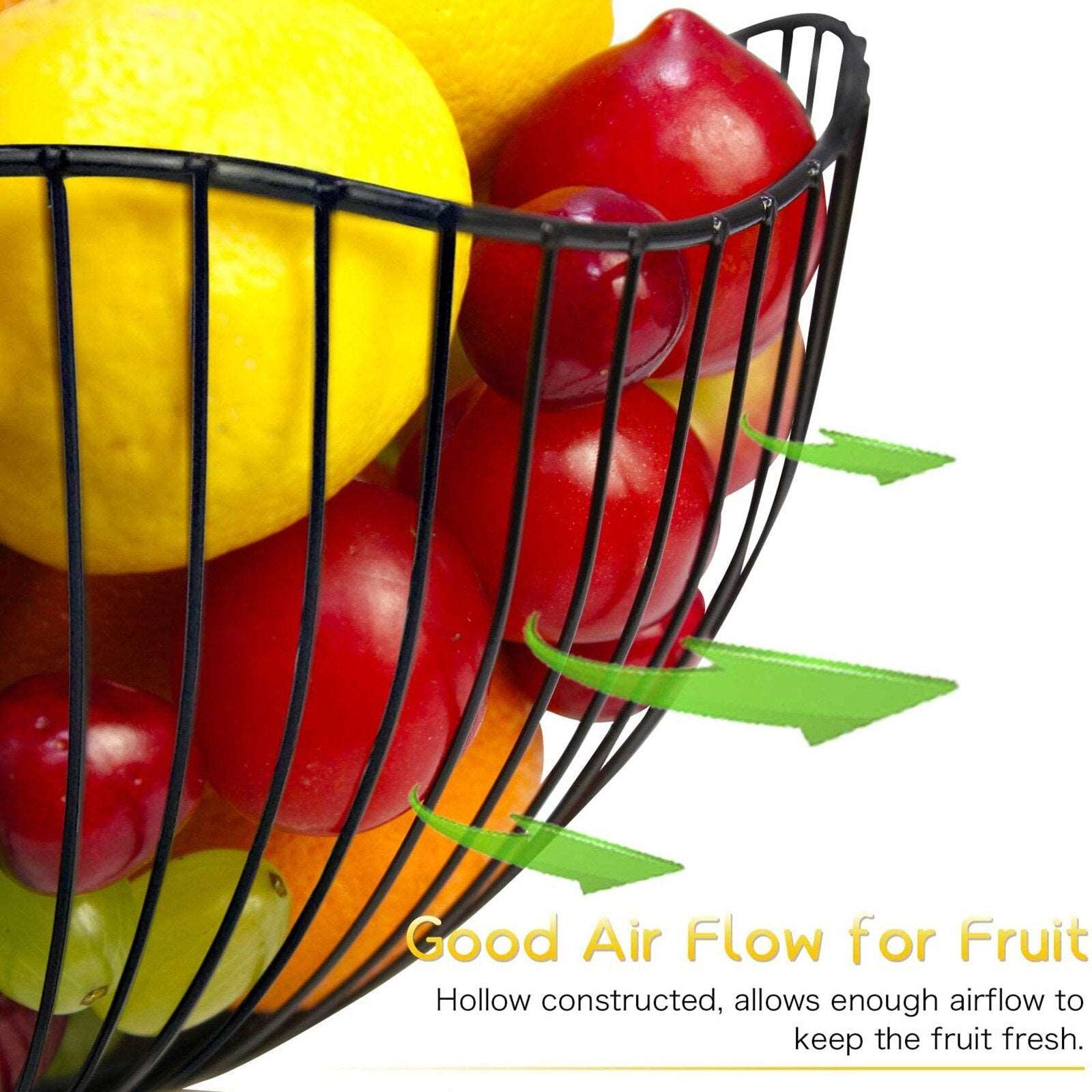 Geometric Metal Fruit Bowl - Bowls from Dear Cece - Just £14.99! Shop now at Dear Cece