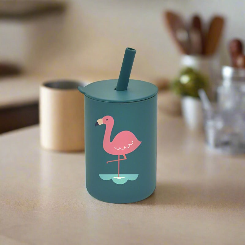 BPA Free Baby Silicone Leak-Proof Cup with Lid - Weaning from Dear Cece - Just £12.99! Shop now at Dear Cece