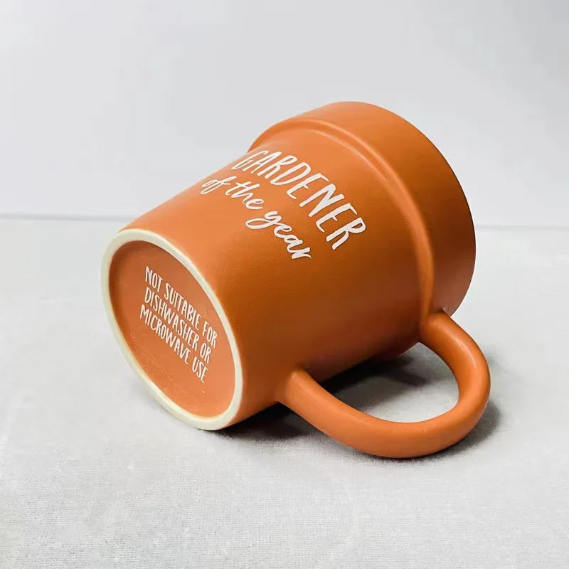 Gardener of the Year Mug with Shovel Spoon - Mugs from Dear Cece - Just £19.99! Shop now at Dear Cece