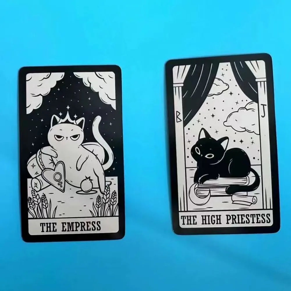 Kitty Cat Beginners Tarot Card Deck - Tarot Cards from Dear Cece - Just £12.99! Shop now at Dear Cece