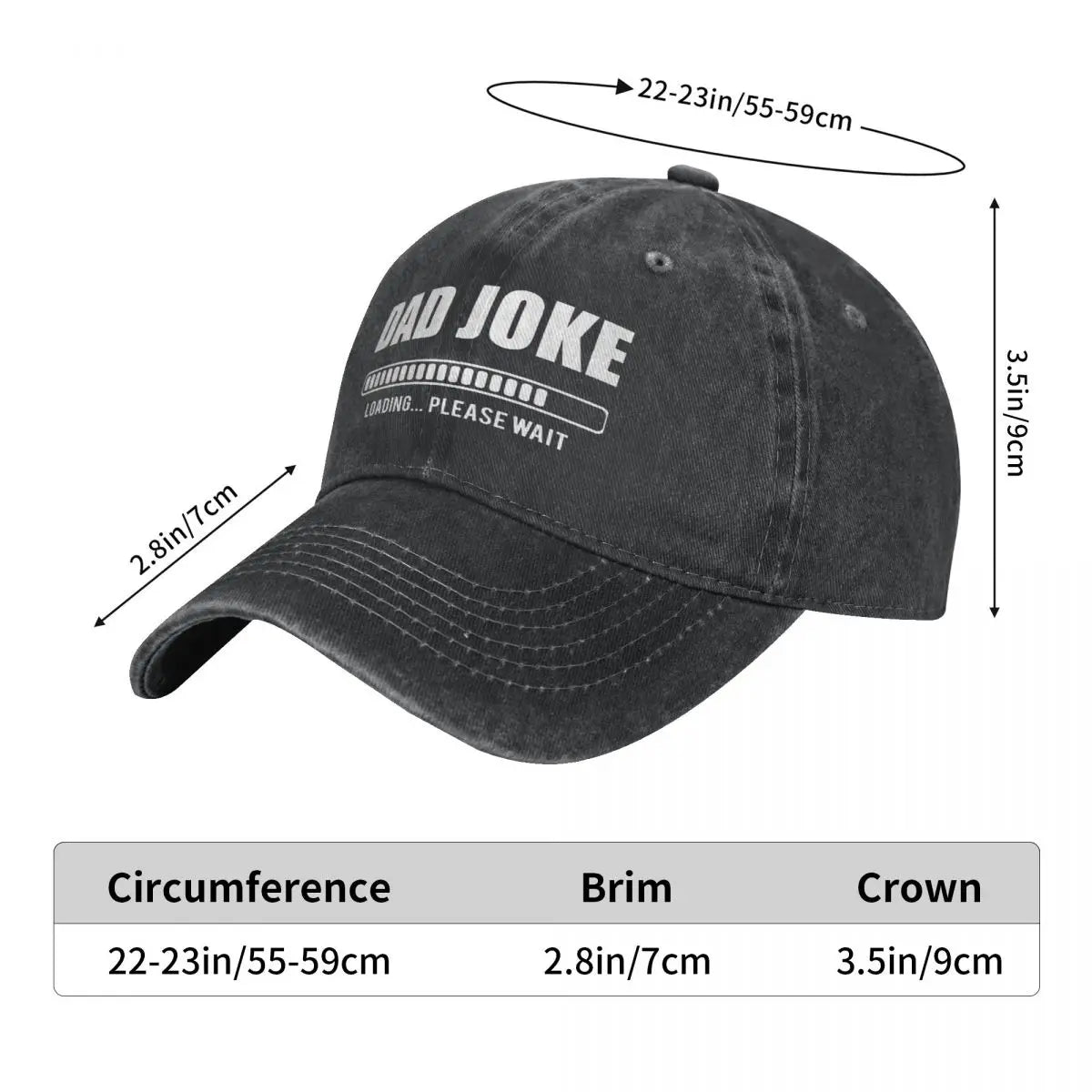 Vintage Style Dad Joke Loading Baseball Cap - from Dear Cece - Just £16.99! Shop now at Dear Cece