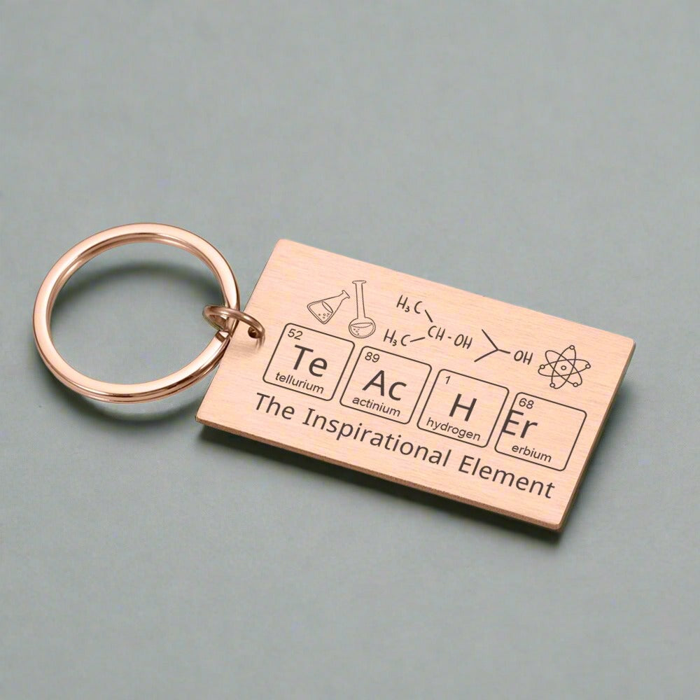 The Inspirational Element Teacher Keychain - Teacher from Dear Cece - Just £6.99! Shop now at Dear Cece