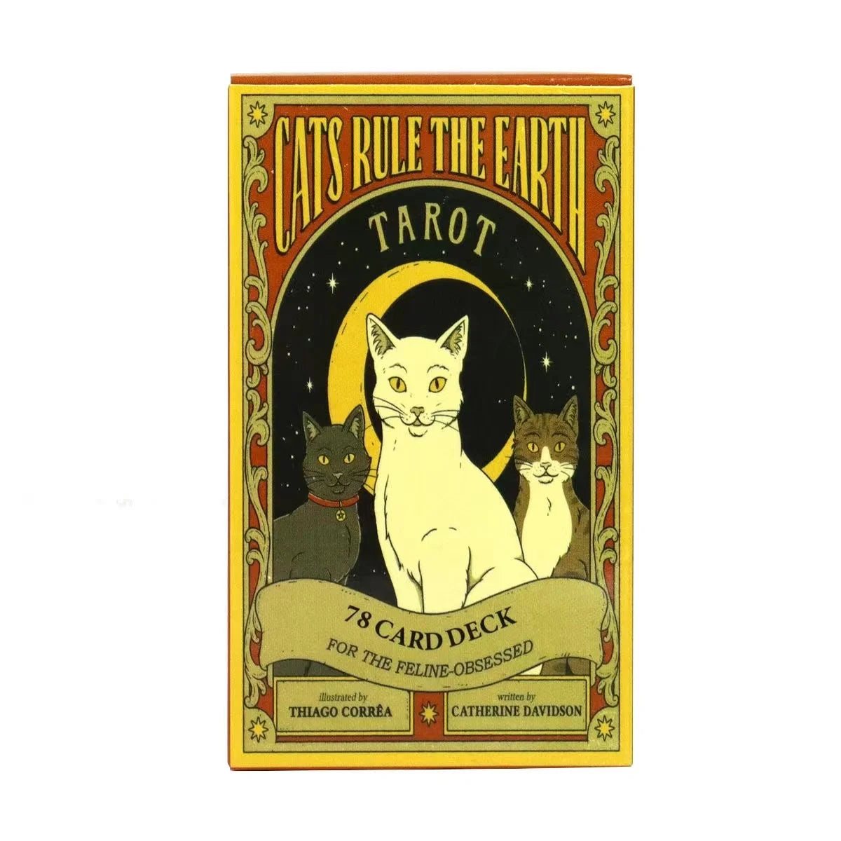 Cats Rule Tarot Cards - 78 Card Oracle Divination Edition