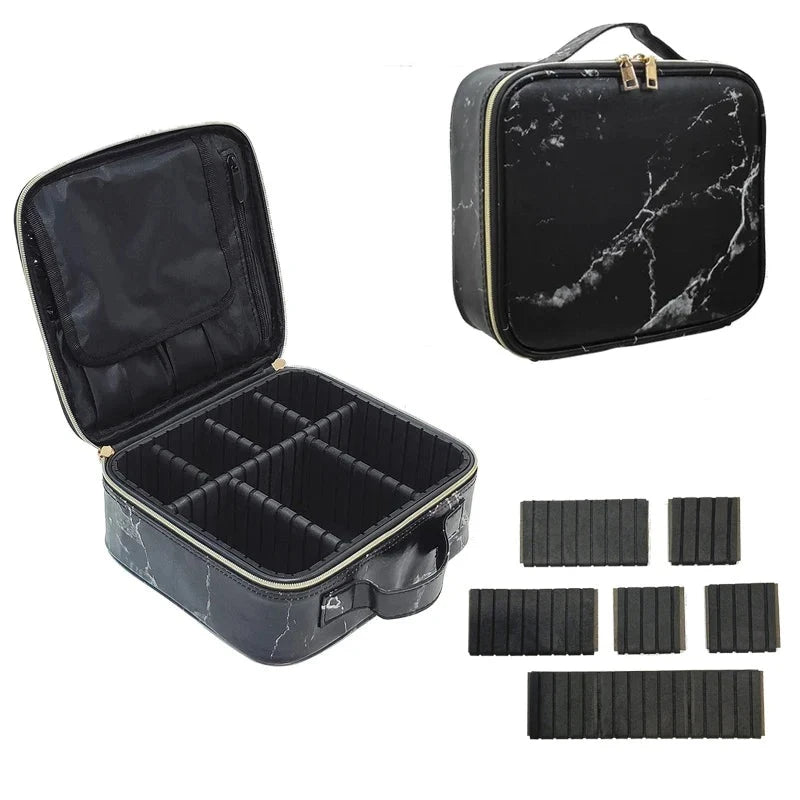 PU Leather Travel Storage Makeup Case - cosmetic bags from Dear Cece - Just £19.99! Shop now at Dear Cece