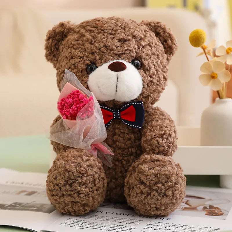 Bowtie Bouquet Teddy Bear - Toys from Dear Cece - Just £19.99! Shop now at Dear Cece