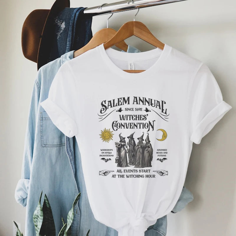 Vintage Salem Annual Witch Convention T-Shirt - T Shirts from Dear Cece - Just £16.99! Shop now at Dear Cece