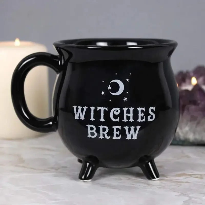 Witches Brew Cauldron Coffee Mug