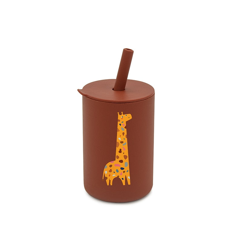 BPA Free Baby Silicone Leak-Proof Cup with Lid - Weaning from Dear Cece - Just £12.99! Shop now at Dear Cece
