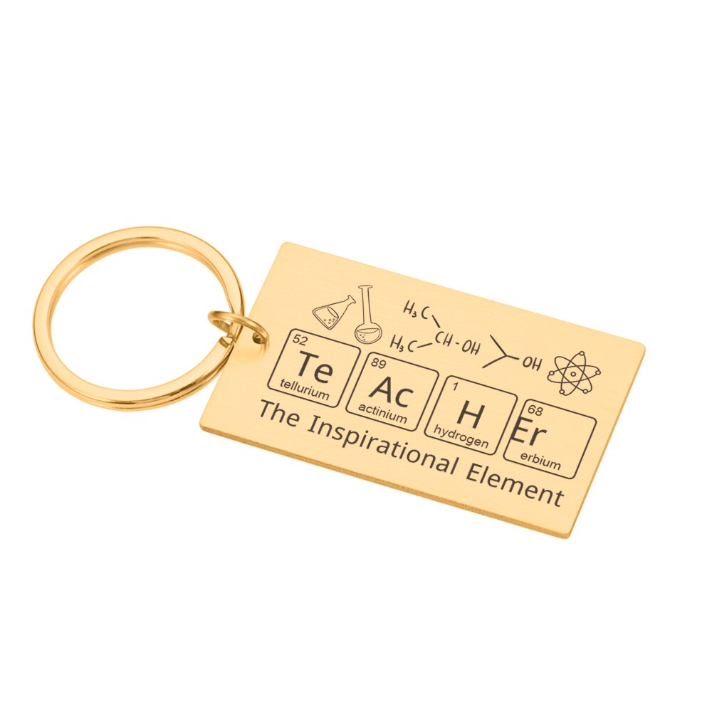 The Inspirational Element Teacher Keychain - Teacher from Dear Cece - Just £6.99! Shop now at Dear Cece