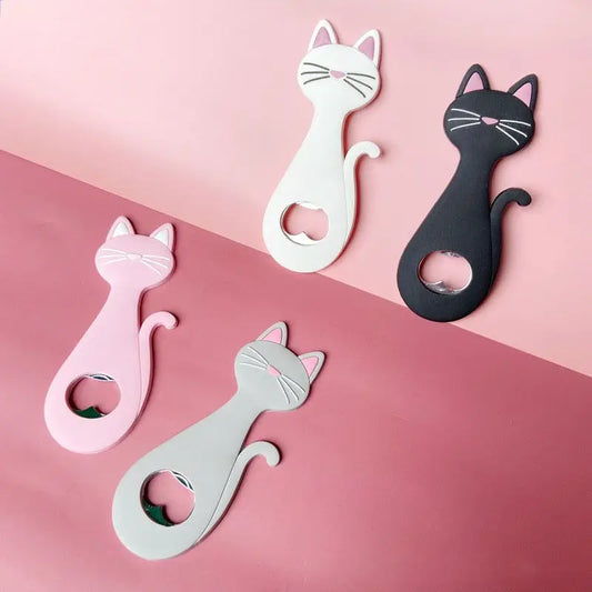 Cat Magnetic Bottle Opener Fridge Magnet - Bottle Opener from Dear Cece - Just £8.99! Shop now at Dear Cece
