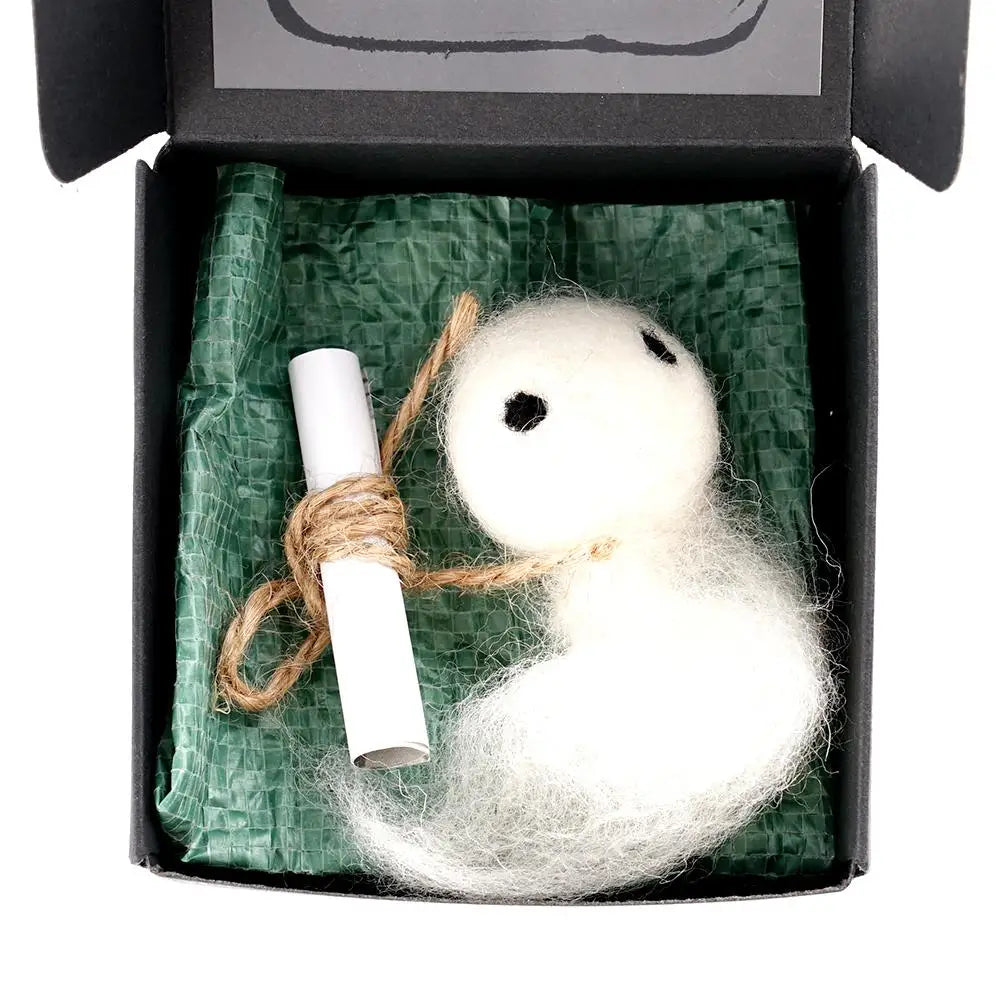 Close up Halloween Adopt A Ghost Doll With Adoption Certificate