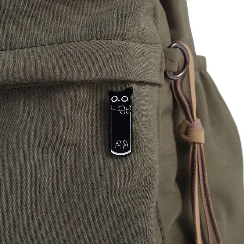 Cute Black Cat Enamel Pins Set - Brooches from Dear Cece - Just £9.99! Shop now at Dear Cece