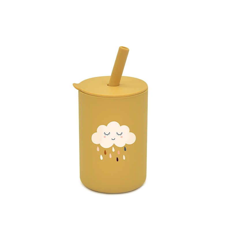 BPA Free Baby Silicone Leak-Proof Cup with Lid - Weaning from Dear Cece - Just £12.99! Shop now at Dear Cece