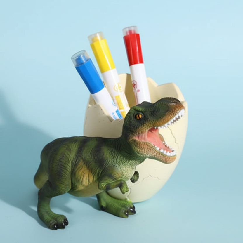 T-Rex Dinosaur Egg Resin Pen Holder - Pen Holder from Dear Cece - Just £17.99! Shop now at Dear Cece