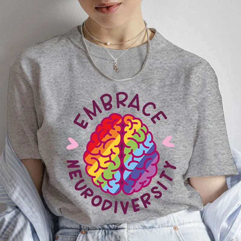 Embrace Neurodiversity Autism Awareness T Shirt - T Shirts from Dear Cece - Just £15.99! Shop now at Dear Cece
