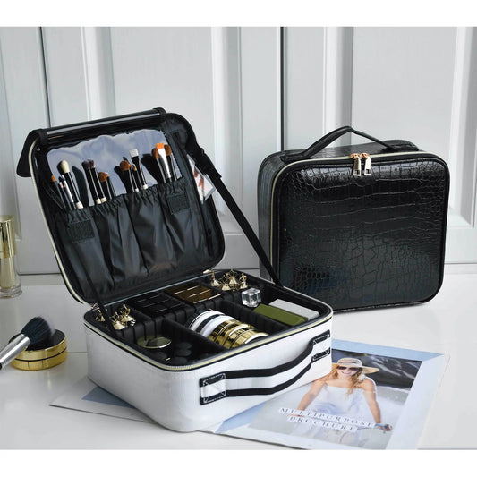PU Leather Travel Storage Makeup Case - cosmetic bags from Dear Cece - Just £19.99! Shop now at Dear Cece