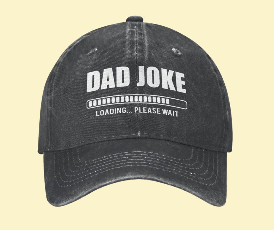 Vintage Style Dad Joke Loading Baseball Cap - from Dear Cece - Just £16.99! Shop now at Dear Cece
