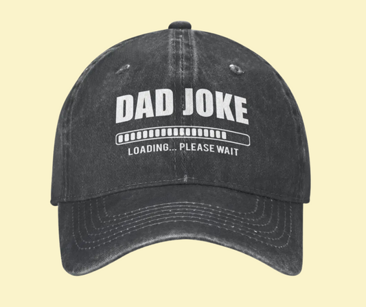 Vintage Style Dad Joke Loading Baseball Cap -  from Dear Cece - Just £16.99! Shop now at Dear Cece