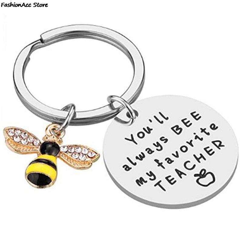 You'll Always Be My Favorite Teacher Keychain - Keychains from Dear Cece - Just £5.99! Shop now at Dear Cece
