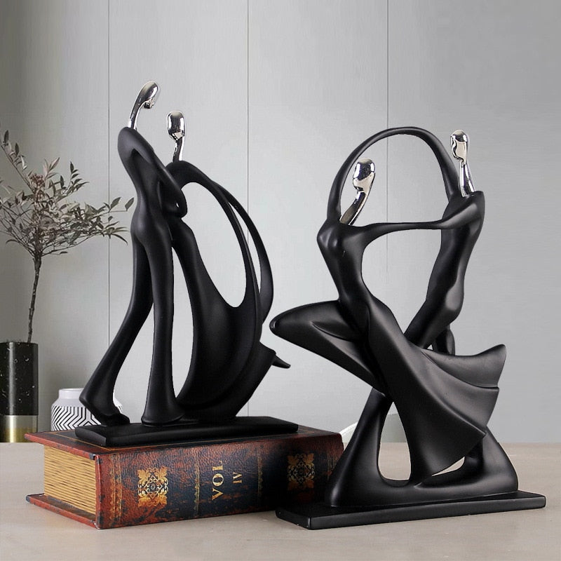 Dancing Couple Resin Figure Ornaments - Ornaments from Dear Cece - Just £25! Shop now at Dear Cece