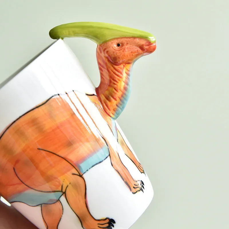 dinosaur 3d mug