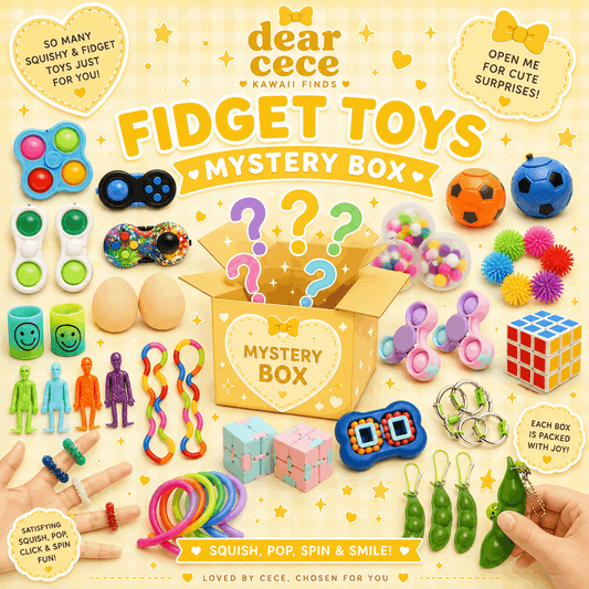 Mystery Fidget Toy Bag Random Sensory Squishy Surprise Pack