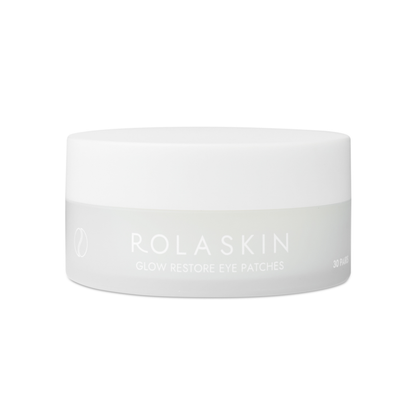 Rolaskin eye patch container on a white background