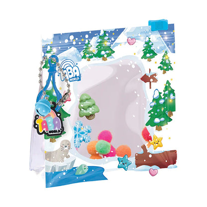 Taba World Make & Display Mystical Friends | Mystery Squishy Keyring DIY Craft Set