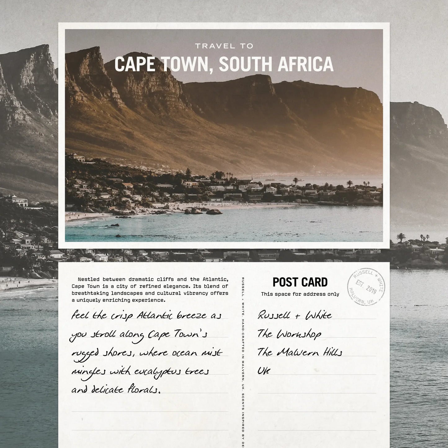 Russell + White - Cape Breeze 100ml Reed Diffuser