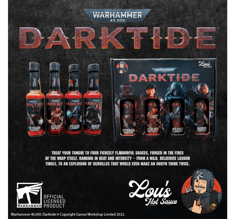 Lou's Brews Official Warhammer 40,000: Darktide Gift Set