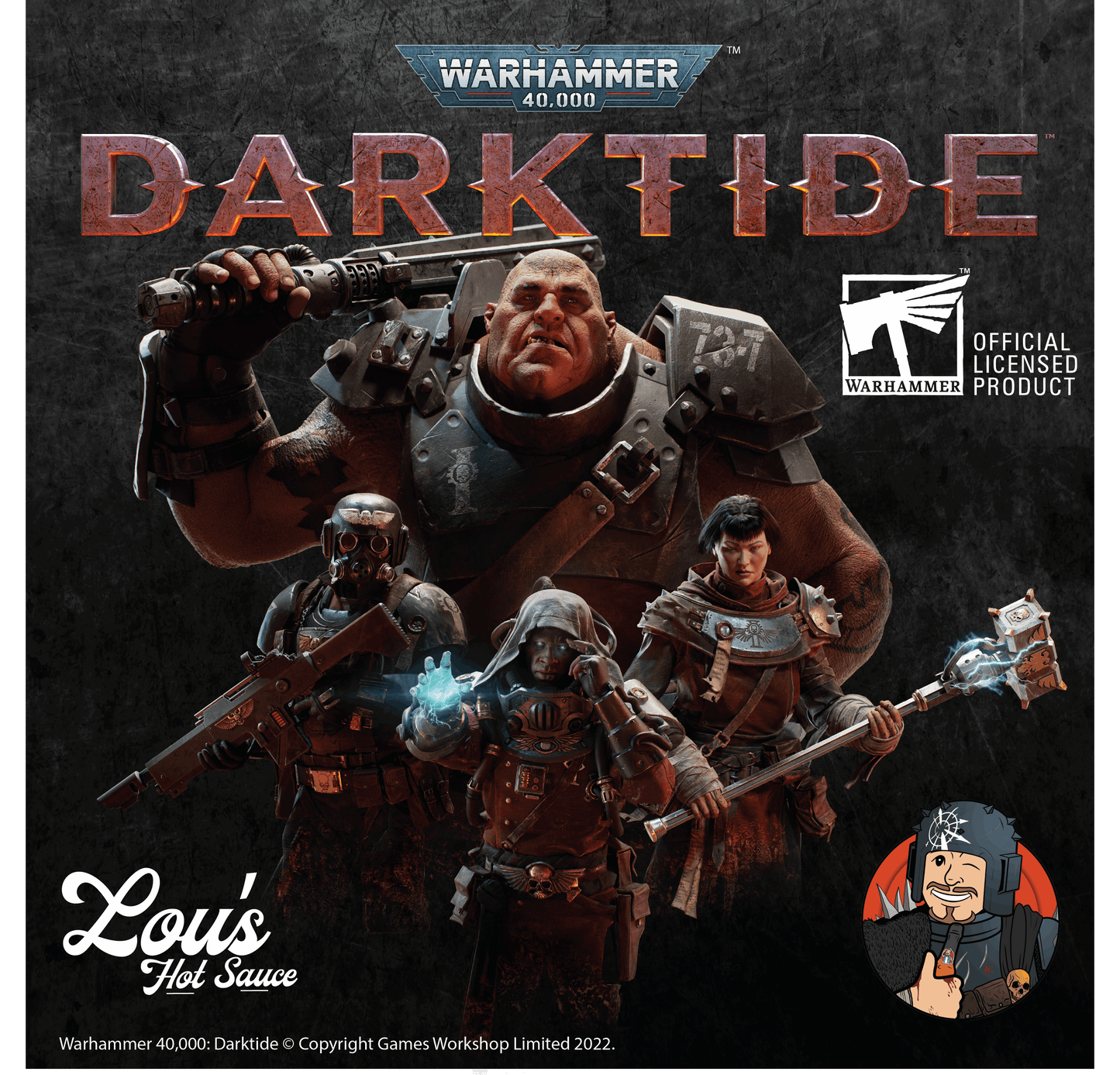 Lou's Brews Official Warhammer 40,000: Darktide Gift Set