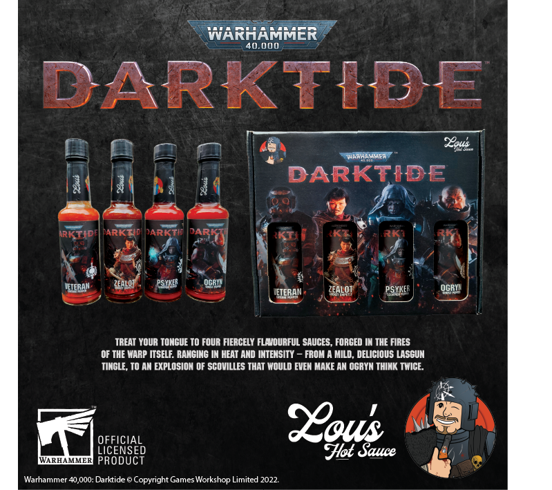 Lou's Brews Official Warhammer 40,000: Darktide Gift Set