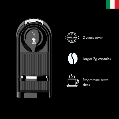 Bialetti Gioia Plus Coffee Machine | Italian Espresso Capsule Maker