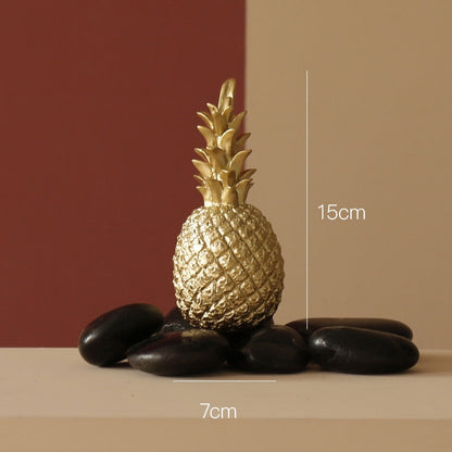 Resin Pineapple Figurines - Ornaments from Dear Cece - Just £19.99! Shop now at Dear Cece