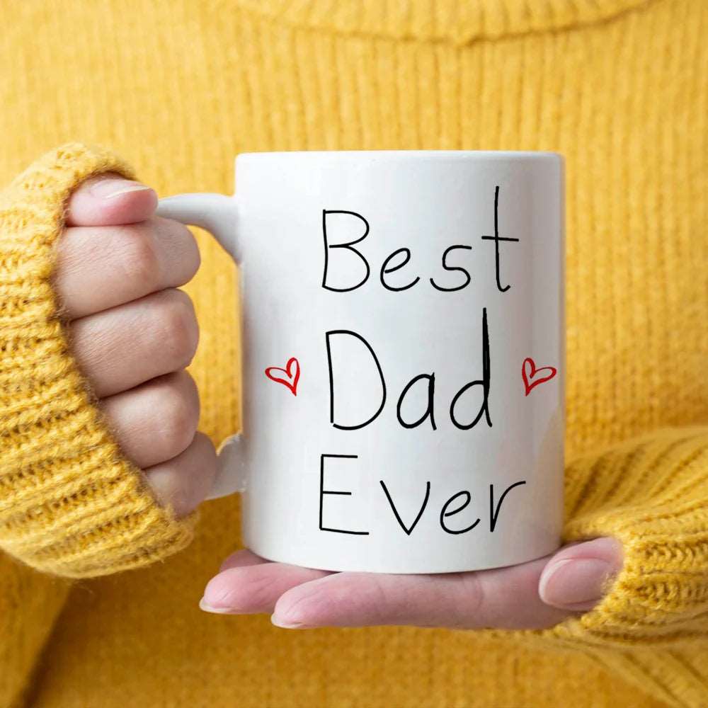 Best Dad Ever Father's Day Mug - Mugs from Dear Cece - Just £14.99! Shop now at Dear Cece